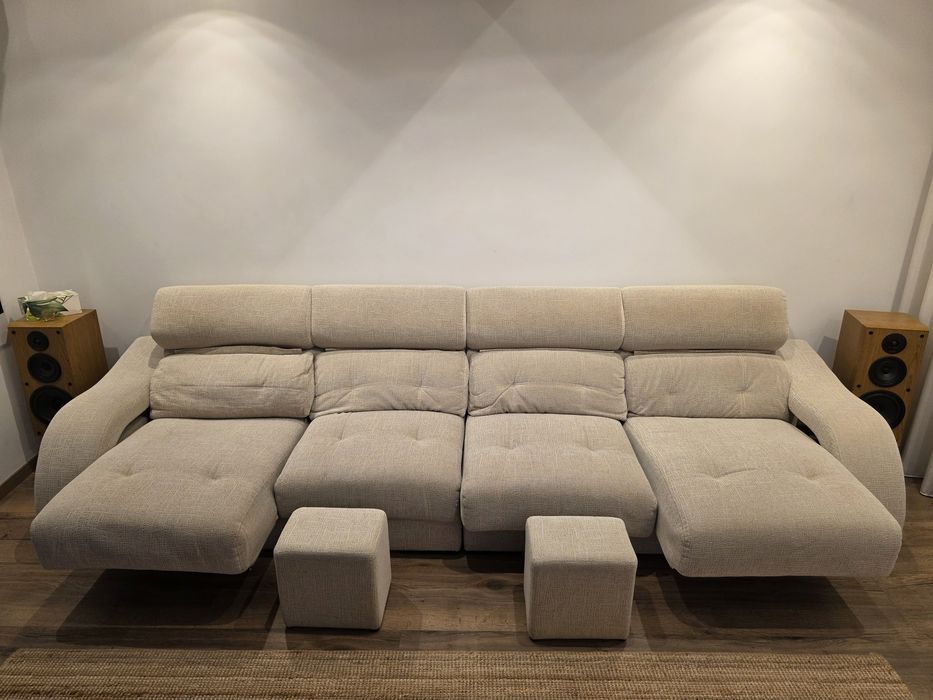 SOFA 3,50 M, (4 ASSENTOS CADA 0,75M )