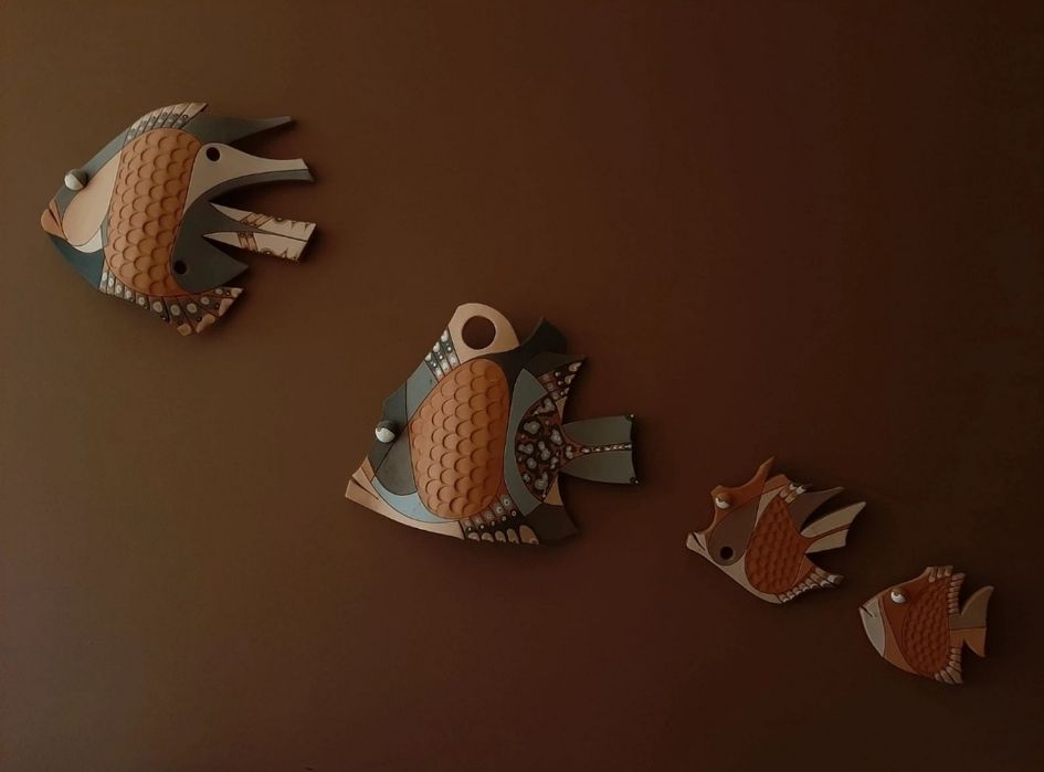 Esculturas do ceramista Vitor Lopes