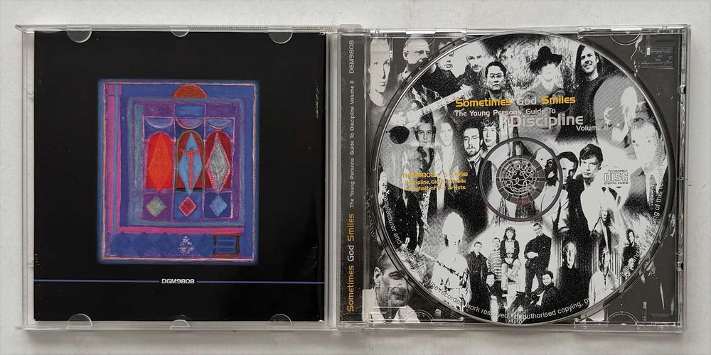 CD_Sometimes God Smiles – The Young Person´s Guide To DISCIPLINE volume II. Como novo.