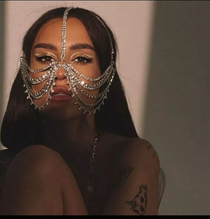 Máscara Exótica Árabe Indiana