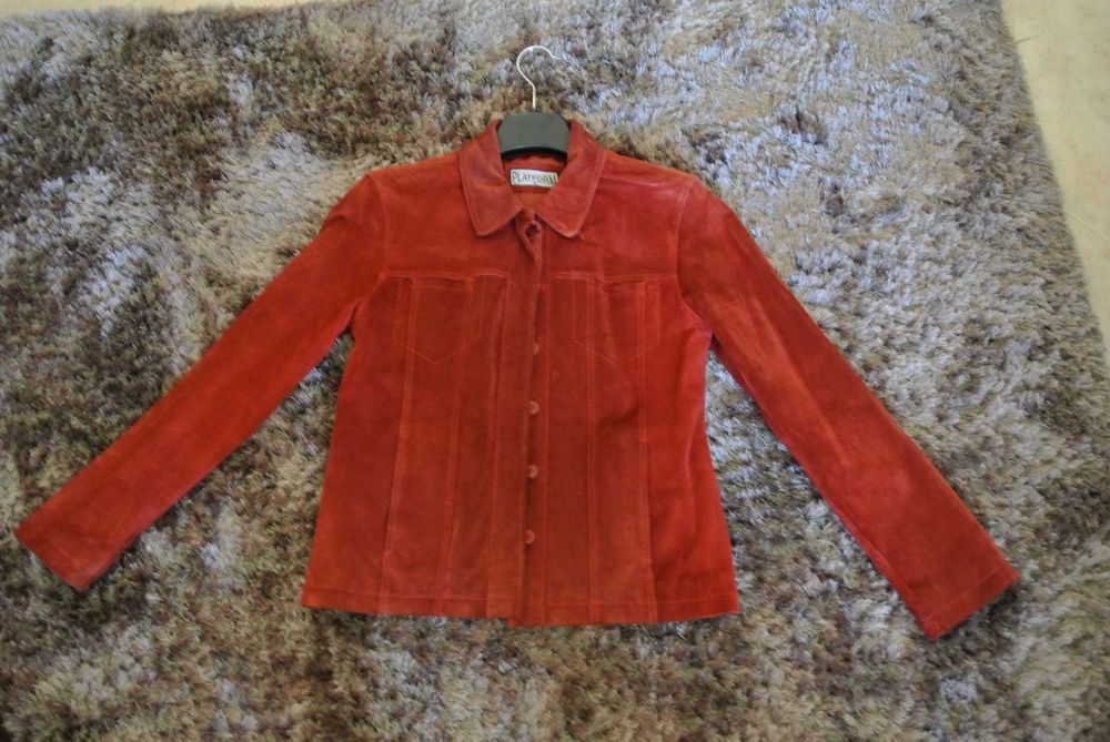 Blusão pele camurça