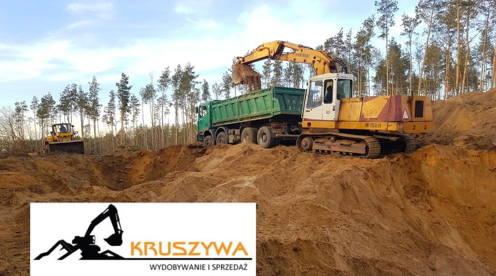 Piasek / Żwir / Czarnoziem / Torf / Tłuczeń/ Kamień