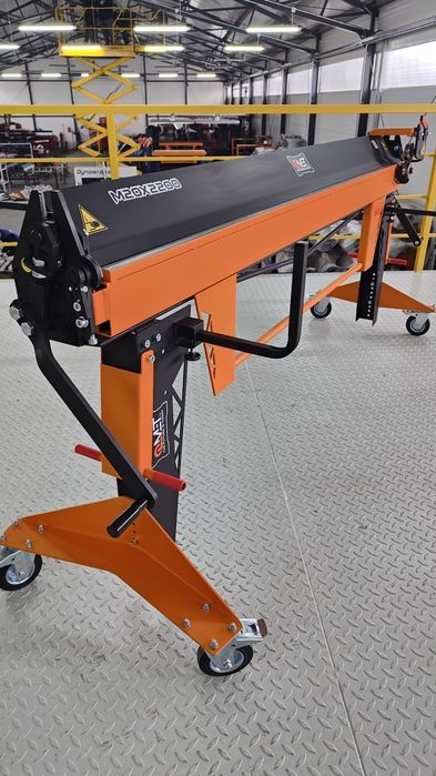 Giętarka do blachy 2m Zaginarka  PRO OLMET m20x2200 + nóż + FALCARKA!