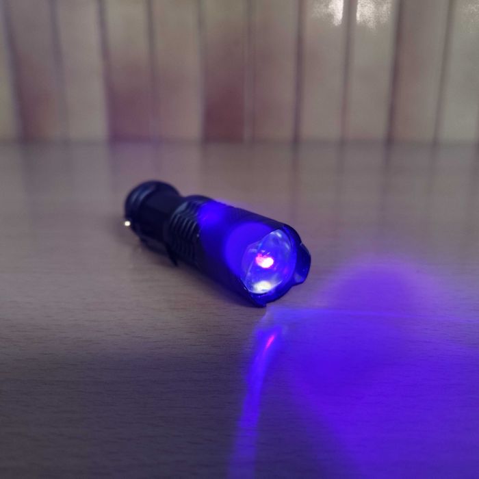 Lanterna UV Luz Ultravioleta Aluminio