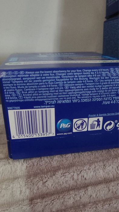 Tampax Regular Tampony Z Aplikatorem Nie Plastikowy 40szt.