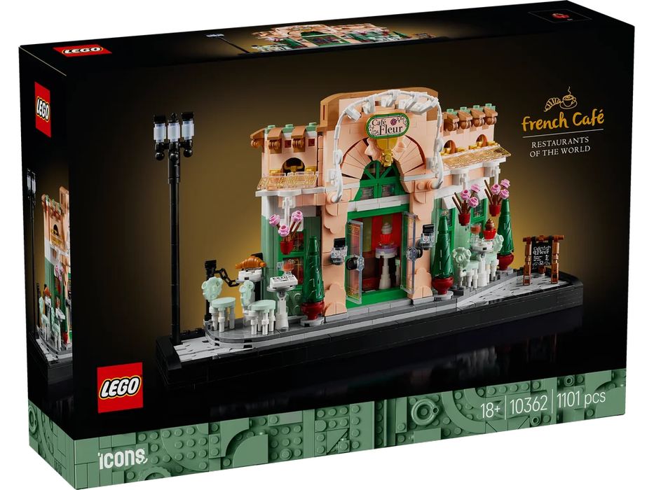 Lego Icons Francuska Kawiarenka 10362. Nowy Produkt