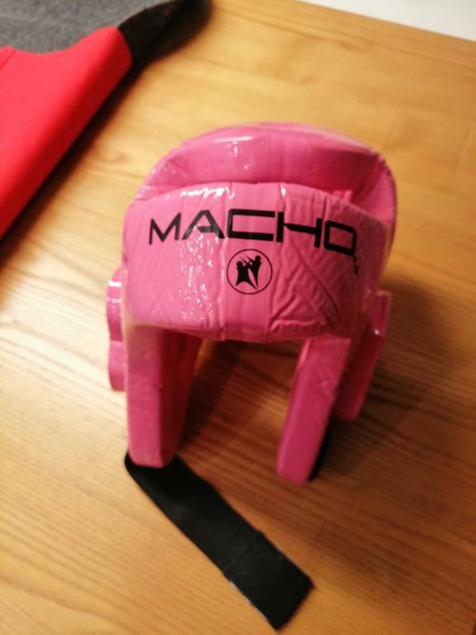 Macho Dyna Headgear kask taekwondo sporty walki dziecięcy oryginał