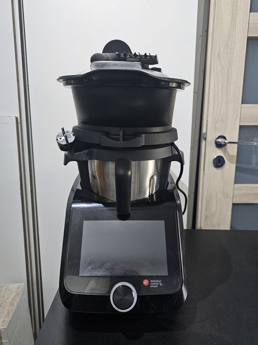LIDLOMIX Wi-Fi Termorobot MC Smart jak nowy z dodatkami nowy model Monsieur Cuisine Smart