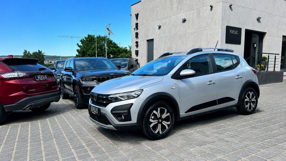 Dacia Sandero Stepway 1.0TCe 100KM LPG Kam cof Navi Klima Podgrz. fot Led Alu 16+nowe opony