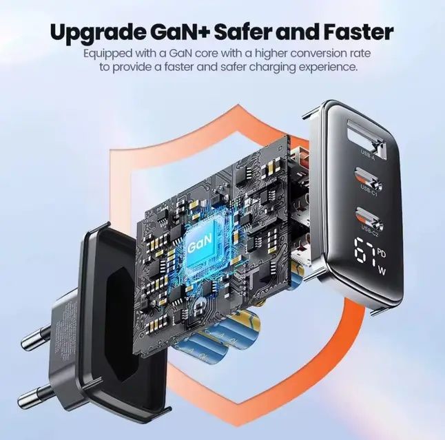 Зарядний пристрій Toocki 67 w