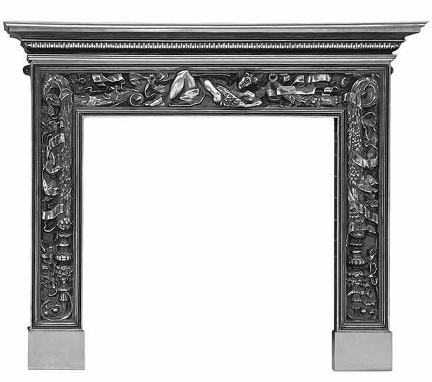 Kominek wiktoriański z II poł. XIX w.