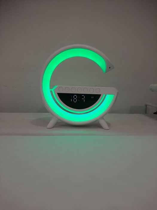 Lampka, budzik led z wbudowanym głośnikiem