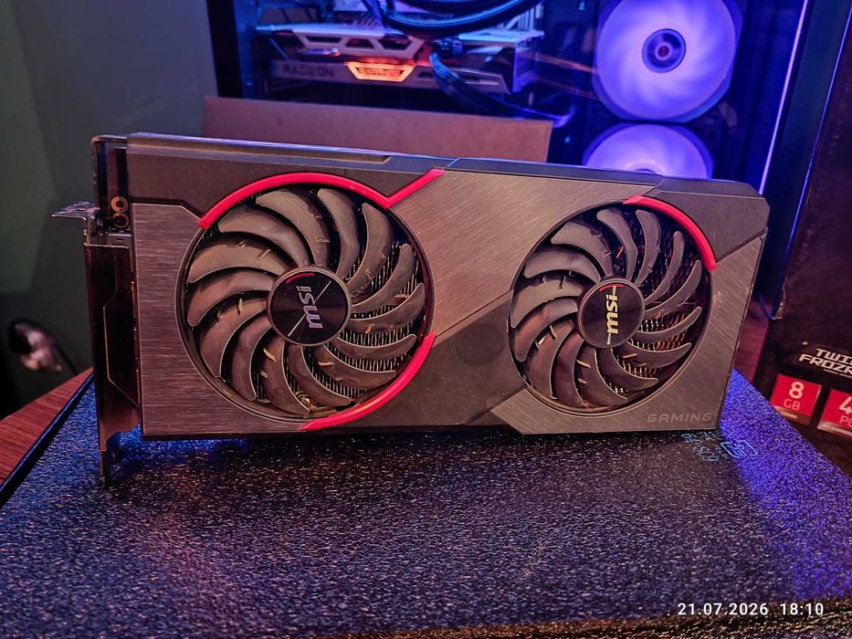 Karta Graficzna AMD MSI GamingX RX 5700 XT stan bardzo dobry