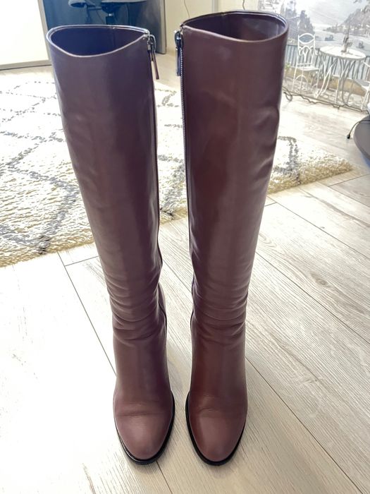 Чоботи шкіряні жіночі