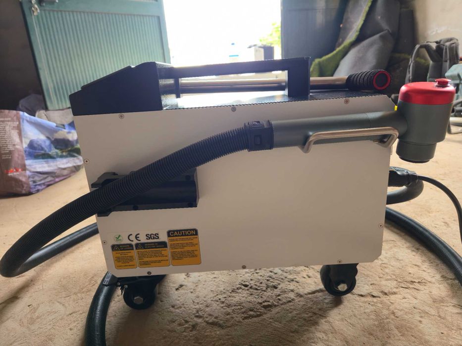 Máquina de Limpeza a Laser Pulsado 200W (Hanten CNC Seagull 2) - Pronto a Usar