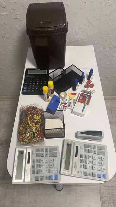 Канцтовары, калькуляторы