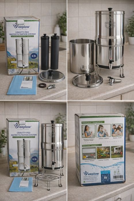 Grawitacyjny system uzdatniania wody 8,5 litra