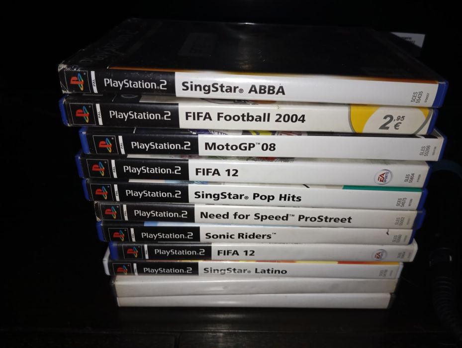 PS 2 Slim Duo com microfones