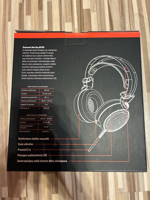 Słuchawki Mad Dog GH705