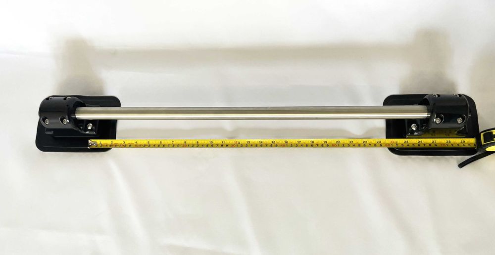 Reling montażowy do pontonu (przyklejany na burtę) – 25mm stal nierdzewna