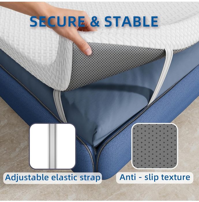 Topper viscoeslatico colchão