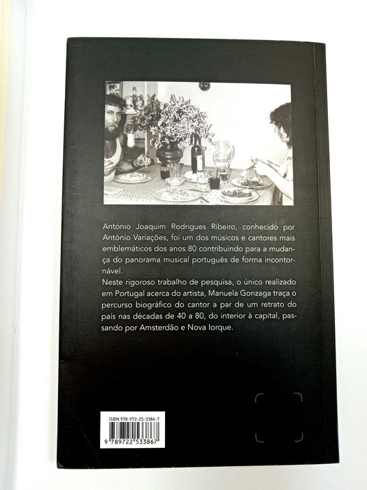 António Variações - Entre Braga e Nova Iorque "Livro Raro"