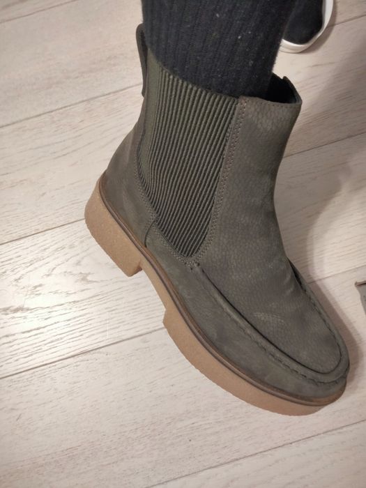 Челсі Clarks. Жіночі челсі кларкс, Clarks.Демісезонні  черевики Clarks