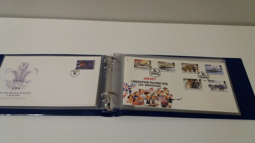 Coleção de selos Jersey