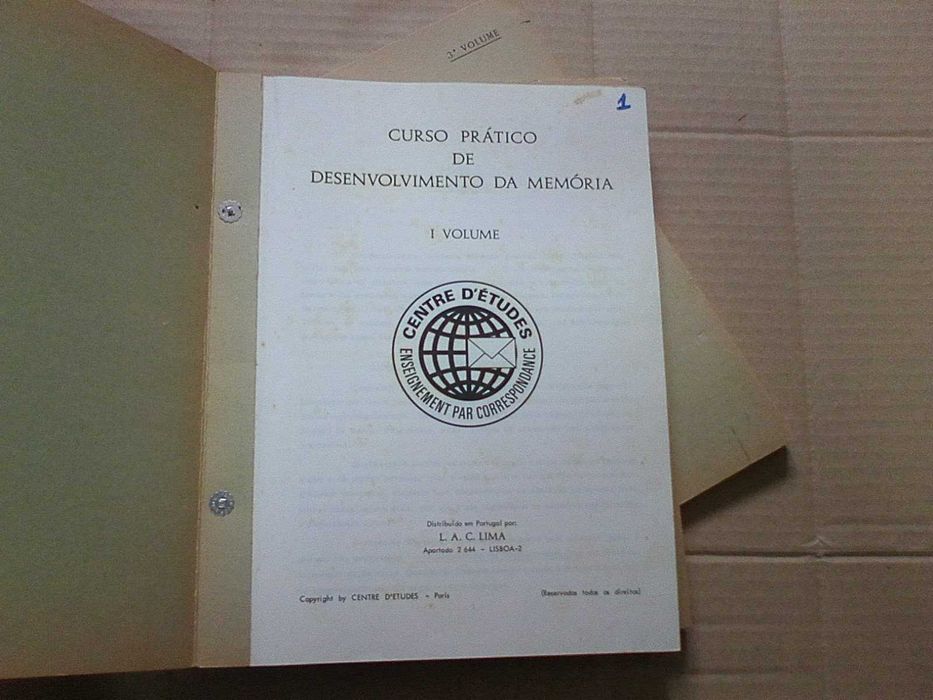 Curso Pratico de desenvolvimento da Memória - 3 Volumes