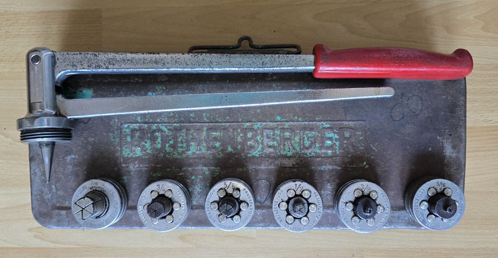 ROTHENBERGER ROCAM Kielichownica Kalibrator 7/8 3/4 5/8 1/2 3/8 i 5/16