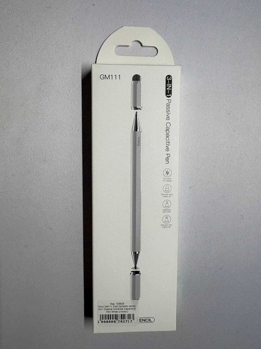 Стилус Hoco GM111 3in1 Universal Capacitive Pen White