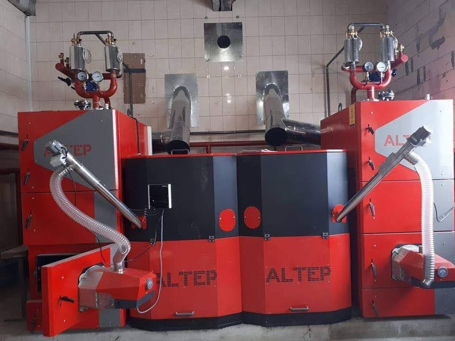 Котел на твердому паливі Duo Uni Pellet.Пеллетні котли ALTEP