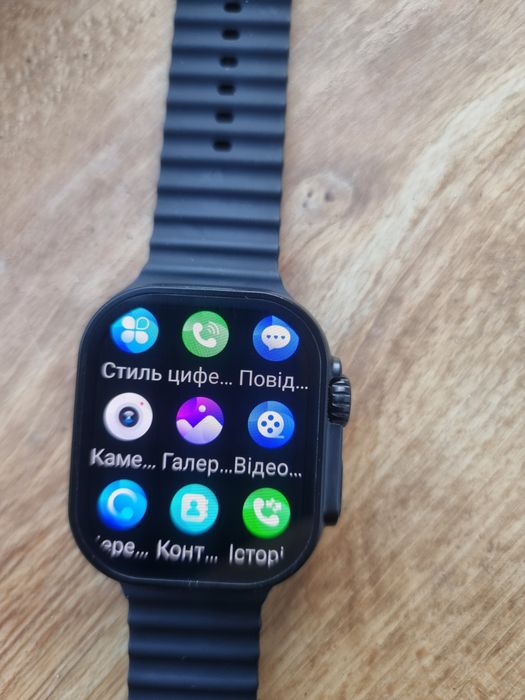 Продам годинник,китайський Apple Watch Ultra на андроіді