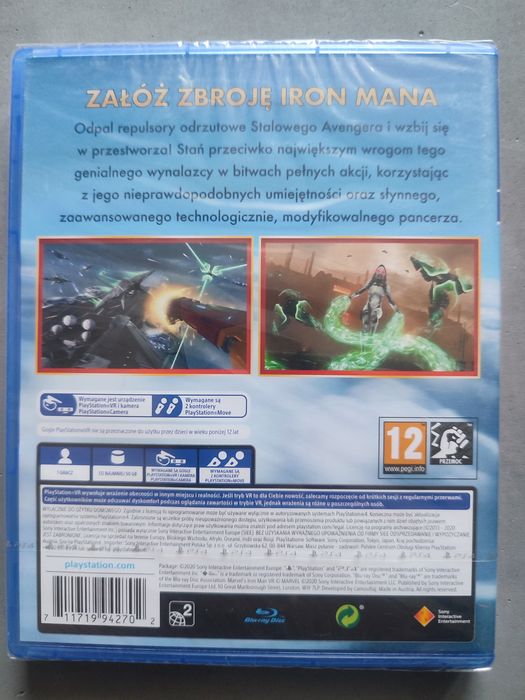 Gra Iron Man VR Pl PS4 PS5