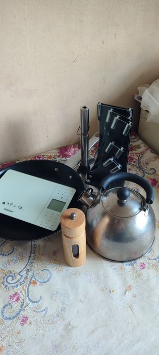 Кухонная посуда с нержавейки тарелки