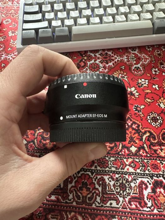 Продам Об'єктив Sigma AF 16mm f/1,4 DC DN C  (EF-M)+ адаптер з EF>RF