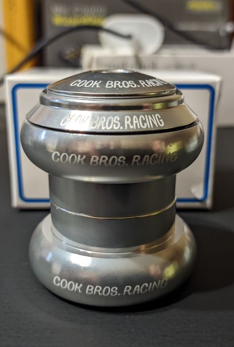 Рульова Cook Bros. Racing Headset silver (1-1/8") bmx fix fixed gear