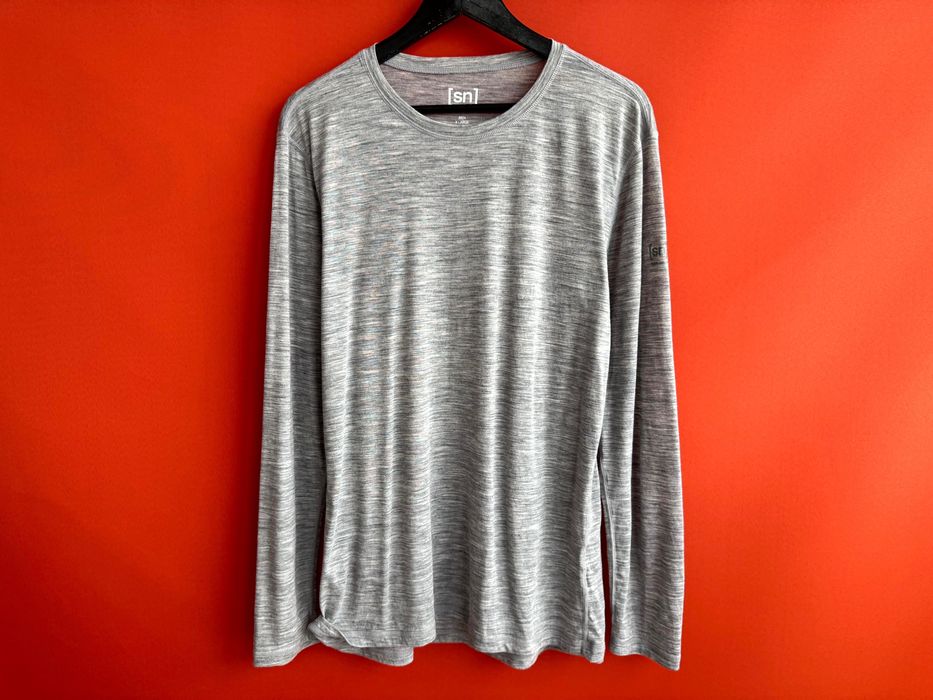 SN SUPERNATURAL MERINO чоловіча термо кофта лонгслів меринос розмір XL