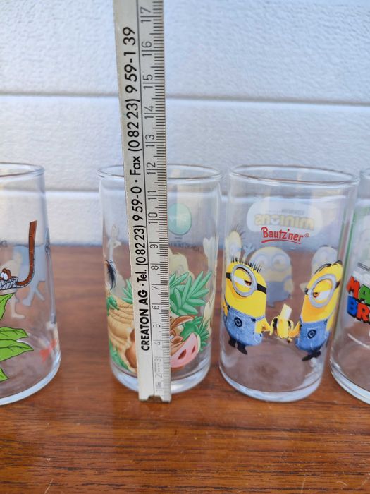 Kolekcjonerskie szklanki - Disney - nintendo - Design - M