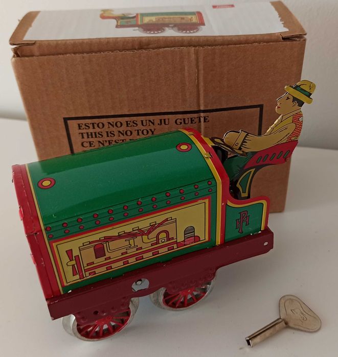 Locomotivas antigas (c/corda) - em folha de chapa - "Jaya 1905"