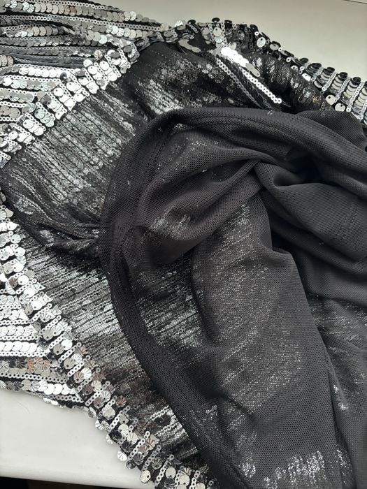 Максі спідниця в блискітки, паєтки Lumina