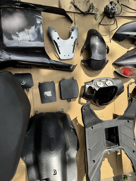 Skuter 50 4t Garelli Tiesse chińskie każde 50 cc 4sów owiewka czasza