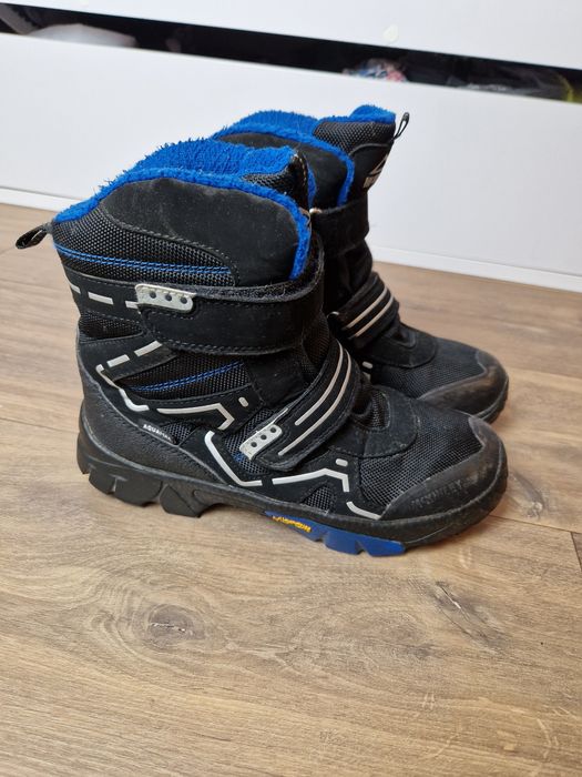 Zimowe buty kozaki śniegowce dla chłopca r. 37 mckinley za kostkę