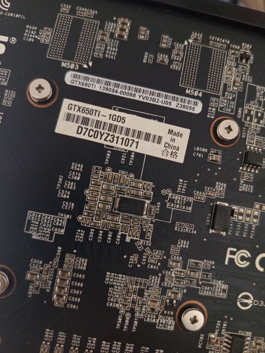 Відеокарта Gtx 650 ti