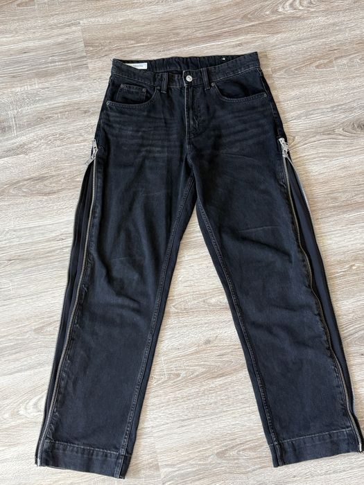 Джинси zara zip