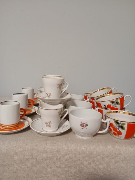 Кофейные пары. Чашки.  Винтаж