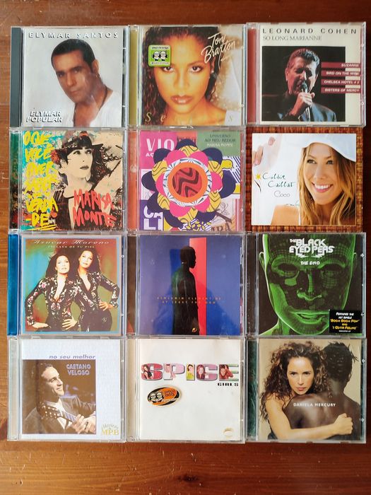 CD's Edições Anos 80/90 Rock, Pop, Electrónica, Jazz, Bossa Nova!