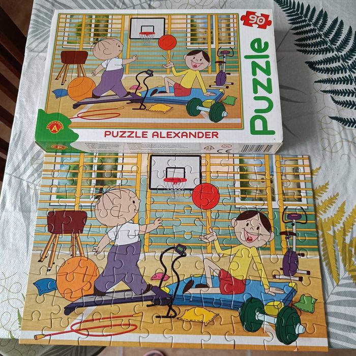 Puzzle - Bolek i Lolek - jak nowe - 90 elementów