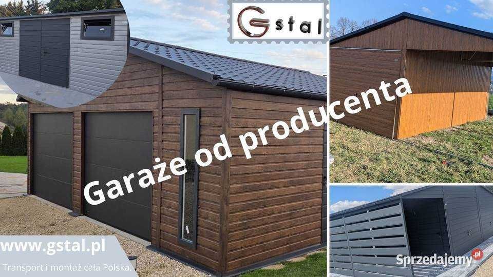 garaż blaszany 3x5 6x6 9x6 11x6 4x6