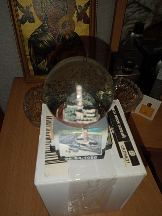 Новогодний шар Чернобыль!Припять!Новый!